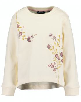 Sweater Blumen beige 116